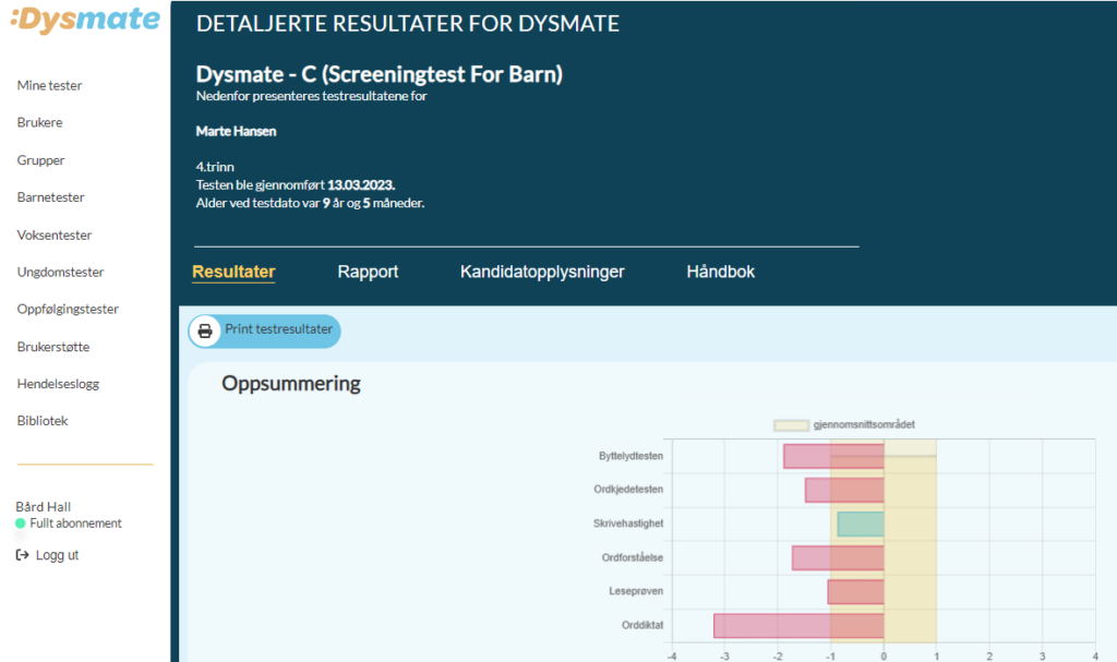 Nytt design på rapporter